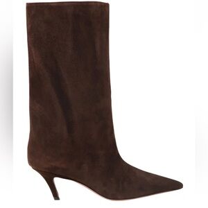 Amina Muaddi Fiona Boot. NIB 40.5